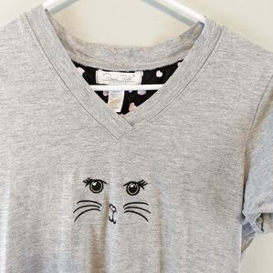Kitty Face Nightshirt NWOT